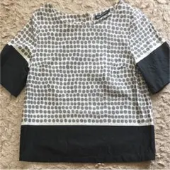 マリメッコ Marimekko ドット 水玉 ブラウス