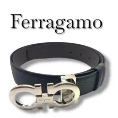 美品Ferragamo フェラガモ　ベルト リバーシブル　調整可 最大110cm