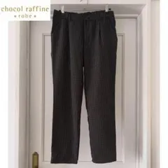 chocol raffine robe テーパードパンツ ギンガムチェック柄のサムネイル