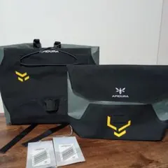 ラファ、APIDURA フロント、リアバッグのセット Rapha apidura サドルバッグ&フロントバッグ RAPHA + APIDURA