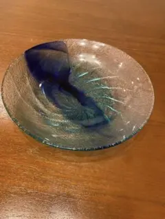 未使用✨ガラス皿　中サイズ