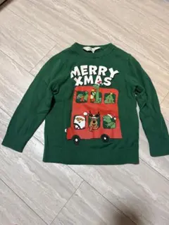 H&M 子供トップス　クリスマス　EURサイズ98のサムネイル