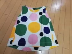 marimekko 未使用★Mサイズ★ユニクロのマリメッココラボブラウスマルチ柄