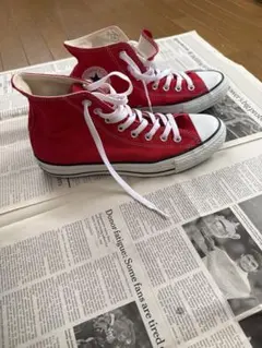 Converse オールスター ハイカット レッド 26.5cm になります。