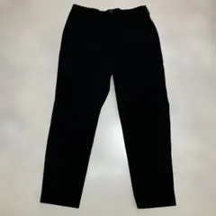GU ストレッチイージーアンクルパンツ 黒　サイズL