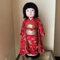 平安寿峰作 市松人形 伝統工芸品 - メルカリ