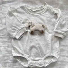 cottoli ロバさんロンパース　/ 70cm