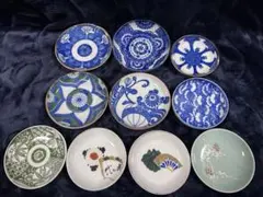 色鍋島  忠山  絵違い　平盃揃 色鍋島 市川忠山作 絵違い平盃揃 - メルカリ