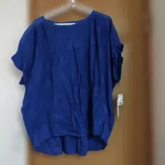 【新品タグ付き】半袖チュニック ブルーのサムネイル