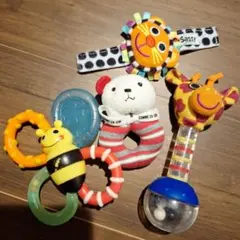 COMME CA ISM 知育ラトル 4点セットのサムネイル
