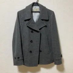 BEAUTY & YOUTH グレー ピーコート