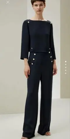MARNI シルク100% ラッフルスリーブ ハイネック ブラウス 38サイズ 