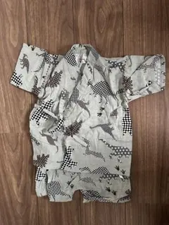 恐竜柄 甚平セット 95cm