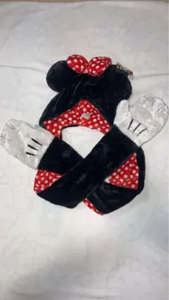 ディズニー　ミニー　ファンキャップマフラー6