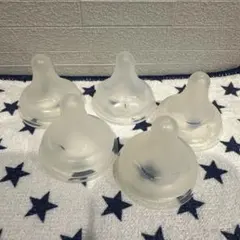 ピジョン母乳実感　哺乳瓶用乳首 サイズL 5個セット
