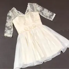 ワンピース 結婚式 二次会 パーティー ミニドレス