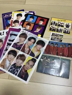 Aぇgroup グッズセット　クリアファイル　ステッカー