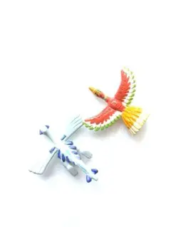 【初期】ポケモン ルギア ホウオウ ミニ フィギュア 2体セット