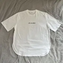 SACRA メッセージTシャツ FREEサイズ 未使用 ホワイトのサムネイル