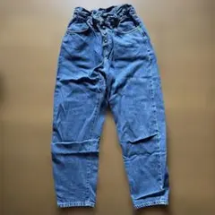 ZARA バレルレッグ　デニム　36