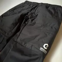 GIRALDUM 黒 ダウンパンツ　L