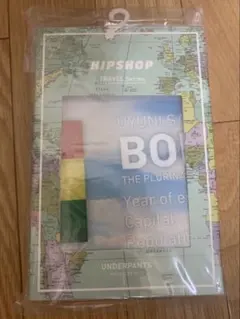 HIPSHOP 世界地図　地図　アメリカ　Lサイズ　ボクサーパンツのサムネイル