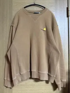 carhartt ブラウン スウェット L