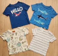 90㎝GAP×2枚　無印良品1枚　100㎝ジョージ柄1枚