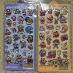 クレヨンしんちゃん ウォーターシール 2シートセット