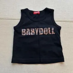 BABYDOLL 80サイズ　キッズ　ベビー　タンクトップ　キャミソール