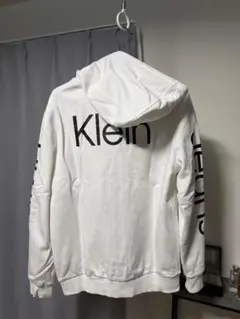 Calvin Klein Jeans ホワイトパーカー
