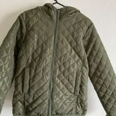 キルティング　裏ボアコート