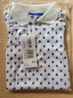 プチバトー 衿つき長袖ボディ 18m81cm ヨット柄