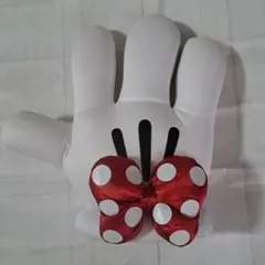 ディズニー　ミニー　手袋　片手　ミニーグローブ