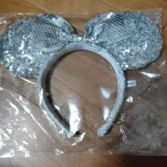 ディズニーカチューシャ　ミニーマウス　　スパンコール