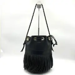J&M DAVIDSON カーニバル ハンドバッグ 肩掛け ブラック 黒