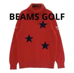 BEAMS GOLF ビームスゴルフ ウール タートルネックニット セーター