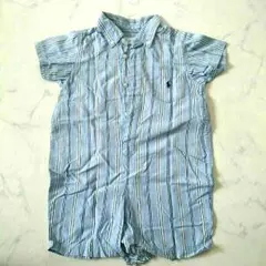 ラルフ・ローレン つなぎ ストライプ 80 超美品