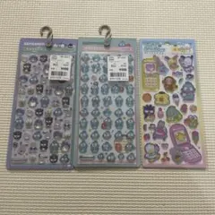 ボンボンドロップシールミニ　はぴだんぶい　ハンギョドン　平成ハッピーフォン