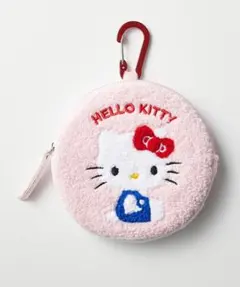 《新品未使用》HELLO KITTY ハローキティ ポーチ 全身 ピンク ①のサムネイル