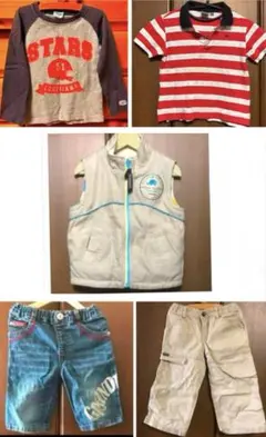 子供服② used 5点 男の子 サイズ80〜100