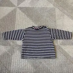 ミキハウス ストライプ Tシャツ　90cm