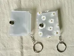ミニシール帳 アルバム キーホルダー 2個セット