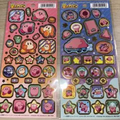 星のカービィ ホログラムシール2種類
