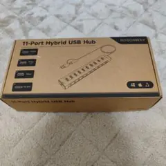 ROSONWAY USB ハブ10Gbps 11ポート 20W PDx1 USB