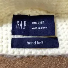 GAP ニット帽 オフホワイト