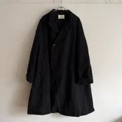 FLAX ブラック リネン テーラード ジャケット ブレザー 黒 シャツ