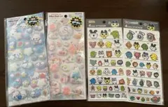 正規品シール11枚セット(あわわちゃん、サンエックス、たまごっち、他)