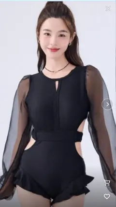 新品未開封!Ritzy ワンピース水着 シースルーZOZO価格2,970円