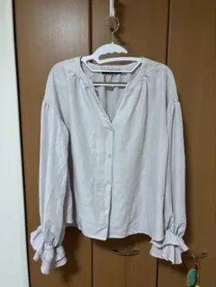 w closet フリル付きシャツのサムネイル